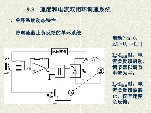 9.3双闭环调速系统