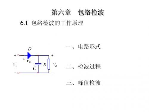 第六章 包络检波