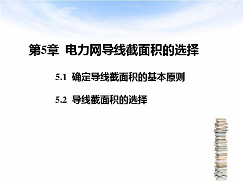 第5章电力网导线截面积的选择