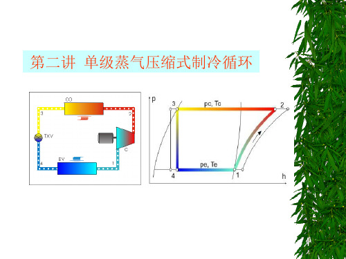 单级蒸汽压缩式制冷循环