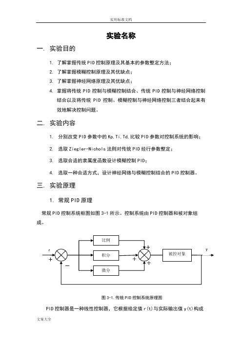 模糊神经网络PID设计方法及其优缺点