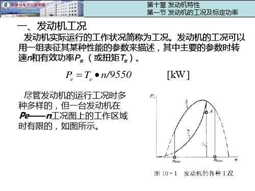 发动机特性曲线