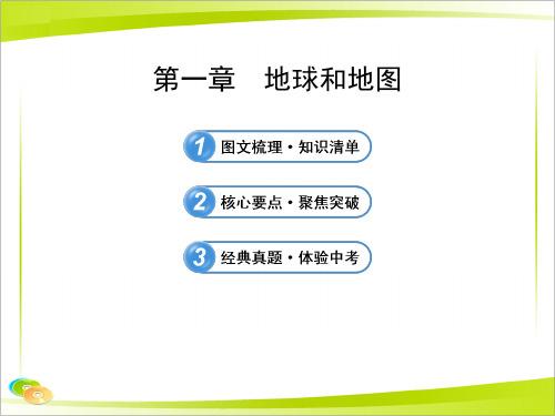 鲁教版(五四制)六年级上册第一章《地球和地图》复习课件