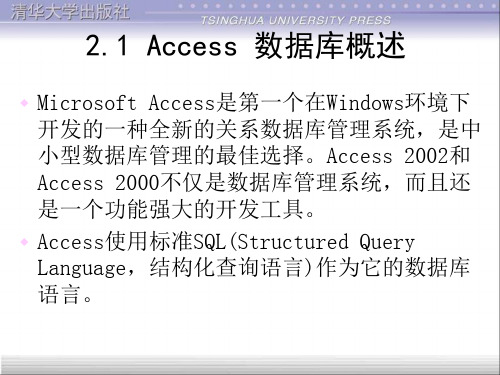 Access数据库基础知识