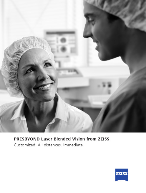 ZEISS PRESBYOND 激光混合视力矫正手册说明书