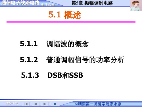 第五章振幅调制电路