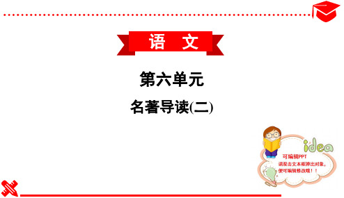 2020春人教部编版语文七年级下册课件--名著导读(二)