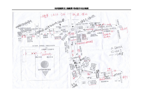 长沙望城场外科目三考试宝典(路线图讲解+考试技巧+扣分细则)