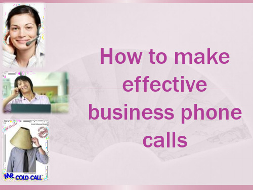 商务英语bussiness phone calls