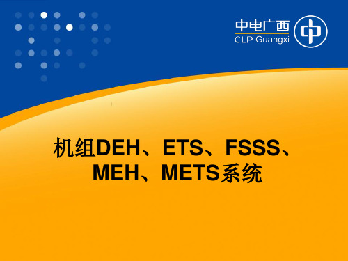 机组DEH、ETS、FSSS、MEH、METS系统逻辑