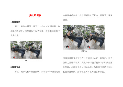 哑铃锻炼方法