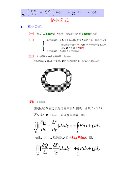 格林公式