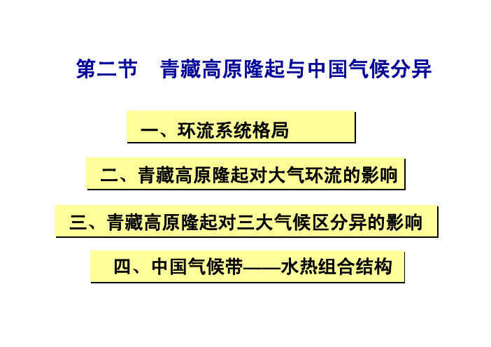 北师大精品课程中国地理第二章 中国地理结构2