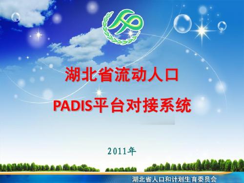 11月8日省 padis对接平台(新增功能)