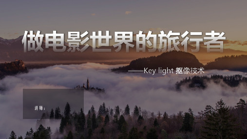 Key light 抠像技术.pptx