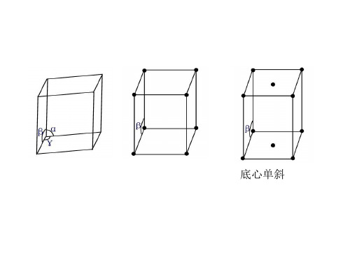 14种布拉菲格子