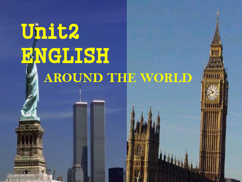 高中英语必修一：unit2+English+around+the+world+Reading课件