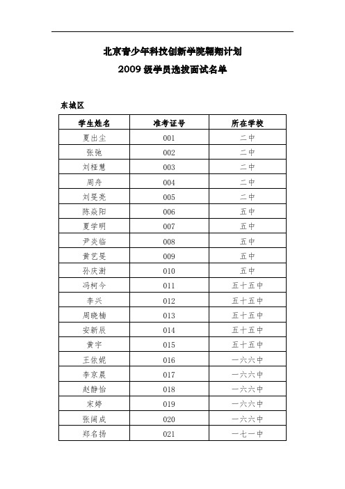 点此处查看-北京青少年科技创新学院翱翔计划