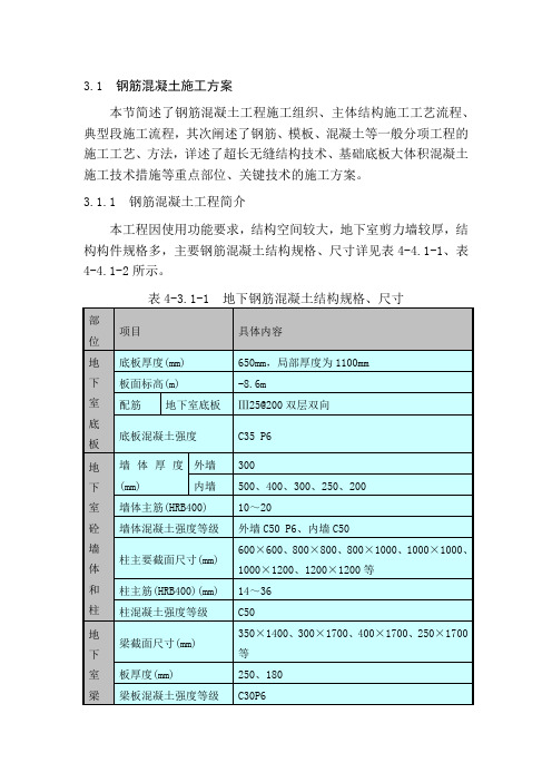 混凝土施工方案