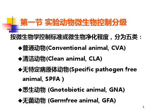 微生物控制控程度分类