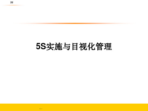 5S实施与目视化管理教材(PPT66页).pptx