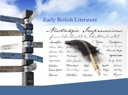 British and American Literature