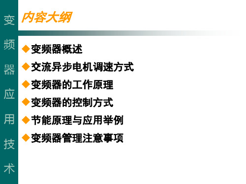 变频器的三相桥式SPWM逆变电路