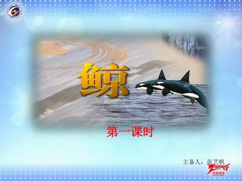 第9课《鲸》