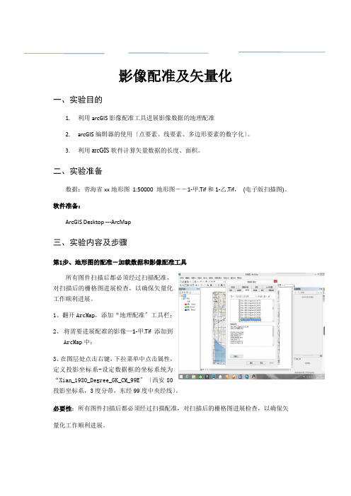 GIS-影像配准及矢量化