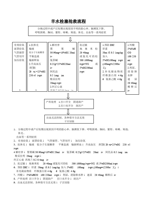 3..羊水栓塞抢救流程图