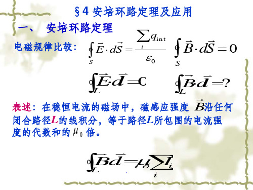 大学物理稳恒磁场