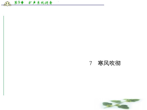 高中语文选修《中国现代散文选读》课件(粤教)第二单元 融入自然 品读生命 7寒风吹彻