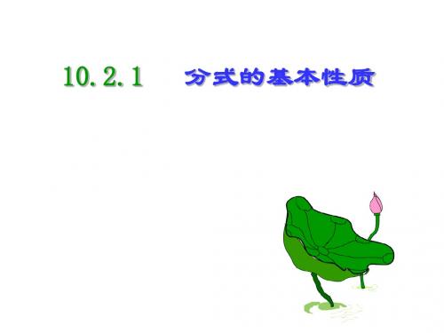 10.2.1 分式的基本性质课件 2