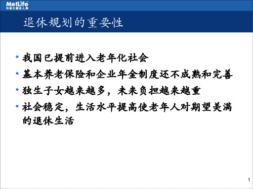 退休规划