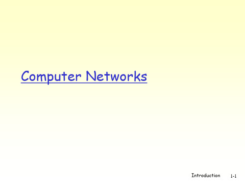 Computer Networks