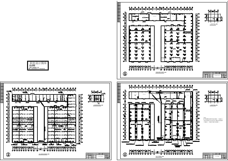 某厂房电气施工图全套图纸