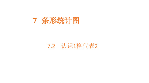 四年级上册数学课件- 认识1格代表2个单位的条形统计图- ppt人教新课标(共12页)