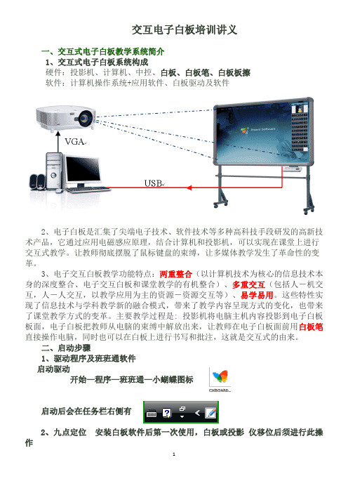 交互电子白板培训讲义2(新)