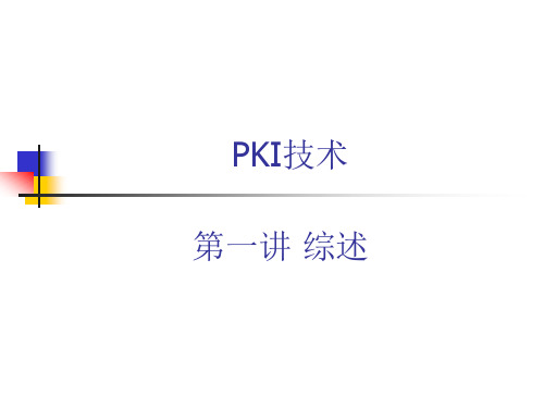 PKI技术