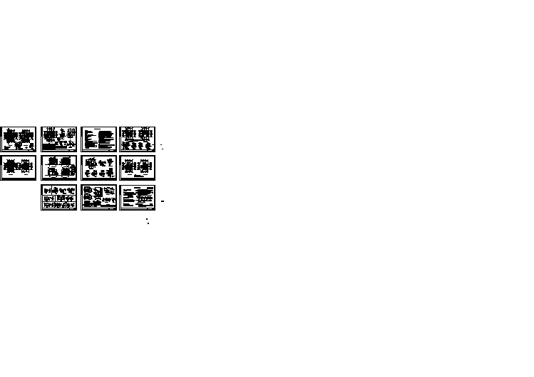 简单实用新型农村住宅楼建筑cad设计施工图