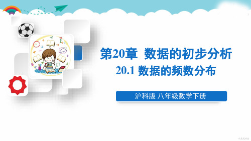 沪教版八下数学20.1 数据的频数分布