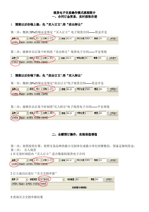 泛亚有色金属交易所操作模式流程简介