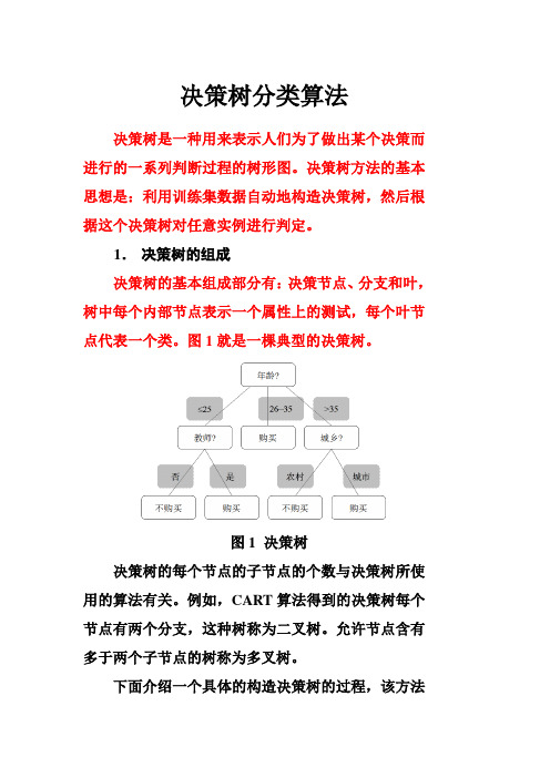 决策树分类算法