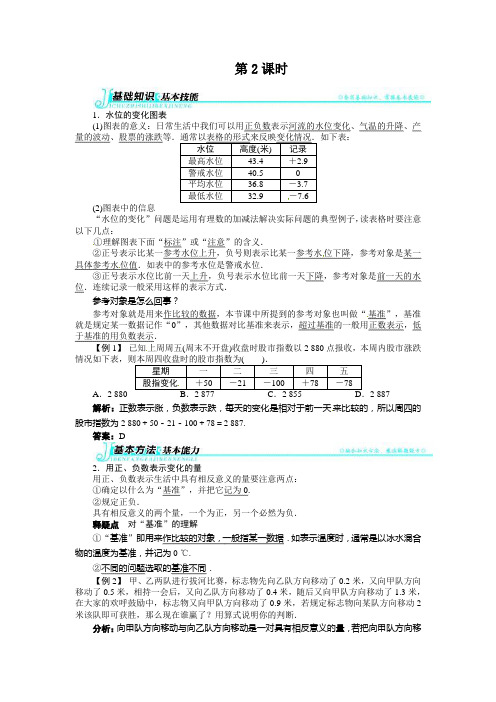 2.6有理数的加减混合运算(2)例题与讲解