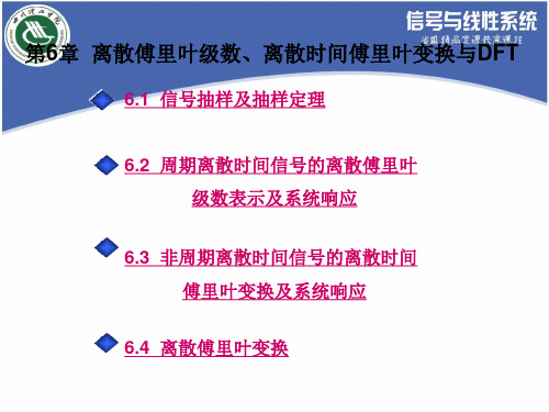 离散傅里叶级数、离散时间傅里叶变换与DFT