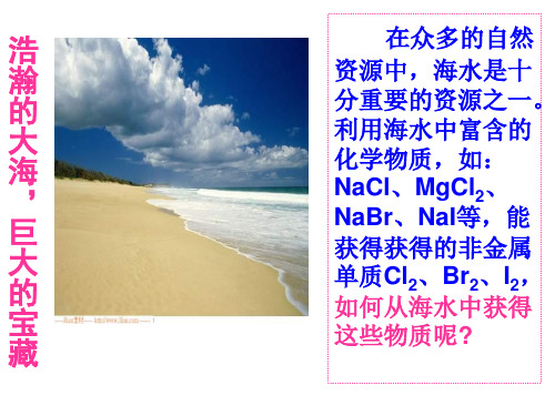 高三化学海水的综合利用(PPT)5-3