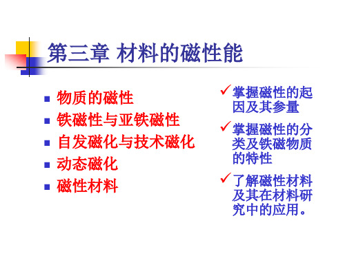 第三章+材料的磁性能