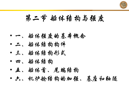 任务1.2：船体结构与强度