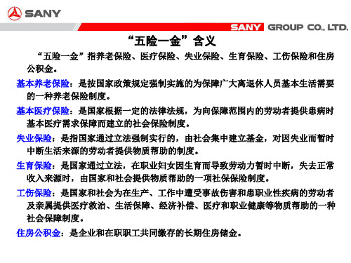 五险一金政策手册-PPT精选文档