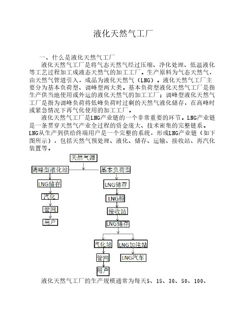 液化天然气工厂